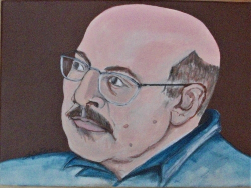 SC pintado pela artista Maria José Ferreira